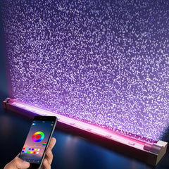 POZANKI smart app aquarium light with 16M colors creates vibrant ambiance for tank displays.