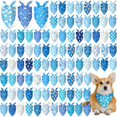 Preboun winter dog bandana snowflake design for festive pet photos.