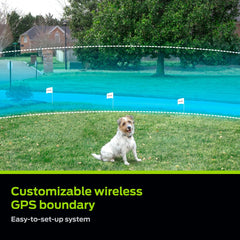 Premier Pet In-Ground Fence Expansion Set demonstrates up to 5 acres of expandable yard coverage.
