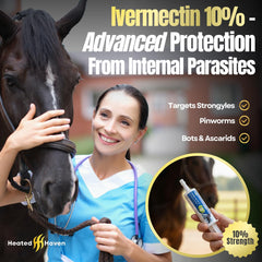 Premium Horse Paste Gel travel-ready packaging shown for barn-to-show use.