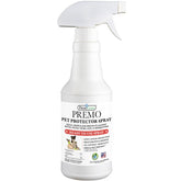 Premo Guard Pet Protector Spray bottle front shows natural pest protection for pets.