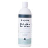 PREPAW Pet Wash bottle front for quick, confident grooming.