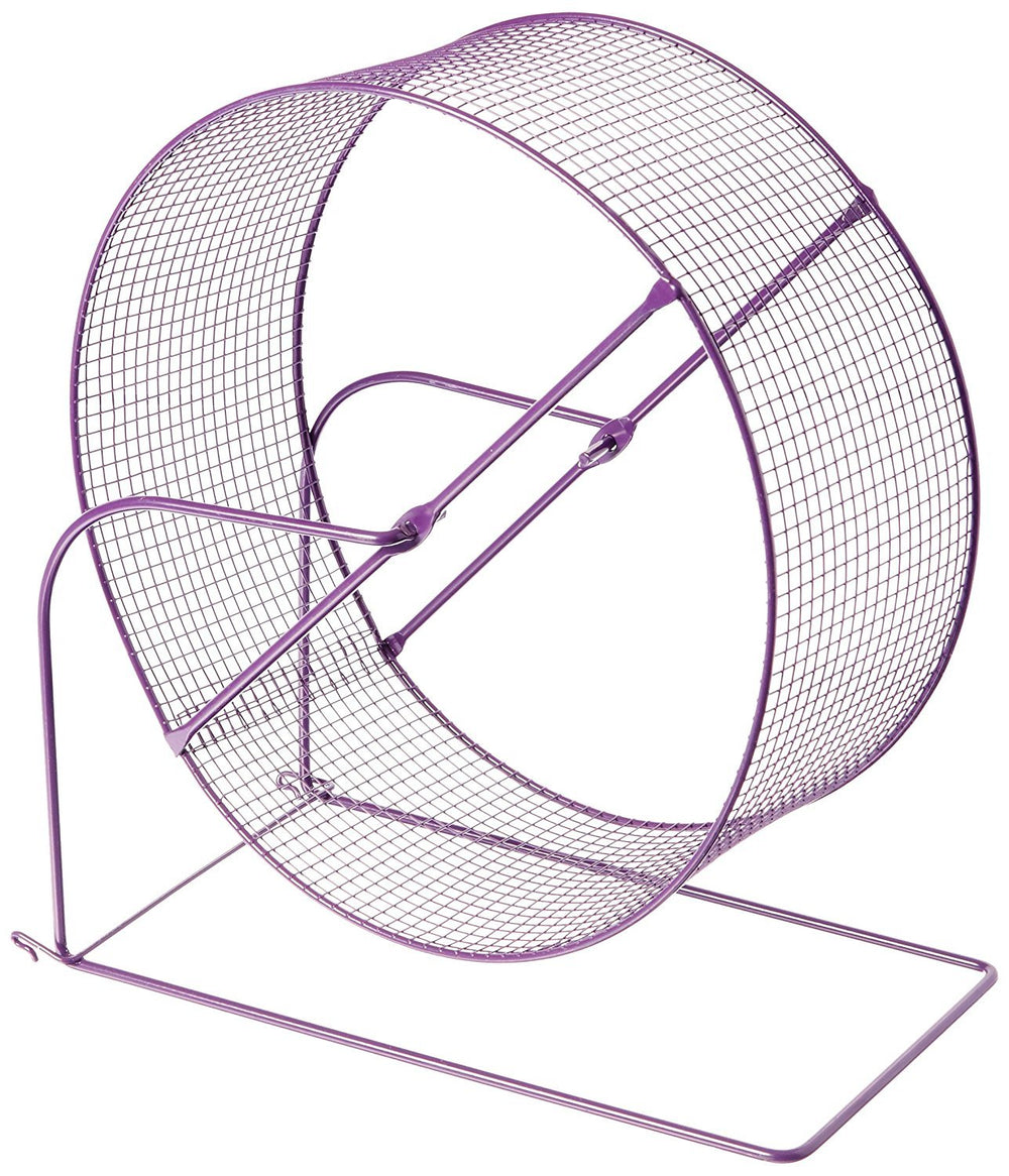 PH Prevue Hendryx 11-inch ferret guinea pig wheel for safe exercise and cage enrichment.