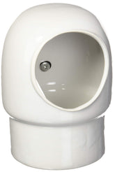Prevue Pet BPV1242 hooded ceramic cup in cage with universal fit.