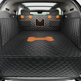 PREWERK Dog Cargo Liner folded compactly for easy storage after muddy hikes