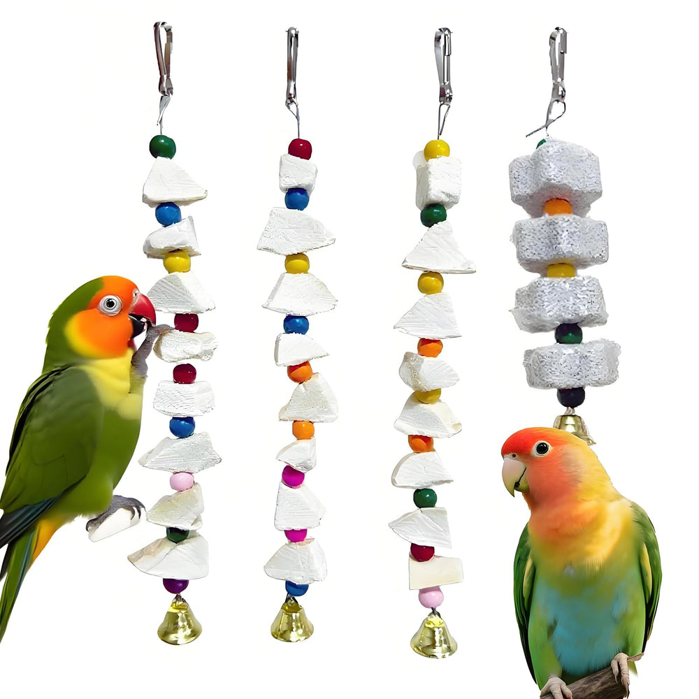 PRFOKEY parrot toys 4-pack ready for engaging play and boredom relief