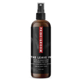 PRIDE AND GROOM Leave In bottle pour demonstrates detangling and easy grooming.