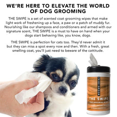 Pride and Groom The Swipe deodorizing-scent wipe for post-meal freshening