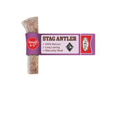 Primal Antlers split-stag small-dog-15lb close-up texture for long-lasting chew