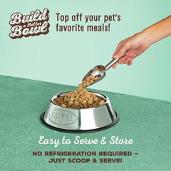 Primal Pet Foods freeze-dried cat topper chicken liver enhances fatty acids and flavor