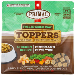 Primal Pet Foods freeze-dried dog topper chicken boosts amino acids for meals