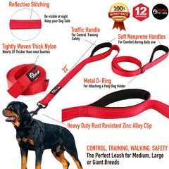 Primal Pet Gear leash closeup shows neoprene padding for comfortable grip