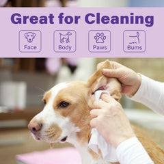 Prime Pets dog wipes for eyes safe wipe to remove dirt near eyes.