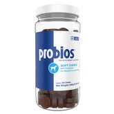 Probios Soft Chews for Dogs bottle label promotes daily gut balance support.