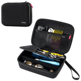 ProCase hard pet grooming case side view showing rugged travel protection.
