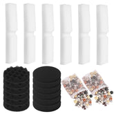 Proceat carbon filter pads improve clarity and debris capture in Fluval FX filters.