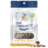 ProDen PlaqueOff Scoopables dog bowl serving shows easy daily dental care for large dogs.