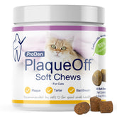 ProDen PlaqueOff envase para gatos, apoyo a dientes saludables
