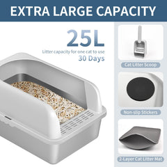 Prodigen high-wall enclosure for better litter containment