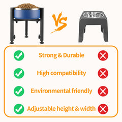 PROERR width-adjustable design case shows fit for various bowls and sizes