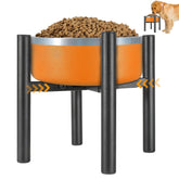 PROERR Lifted Dog Bowl Stand base setup provides a sturdy, stable mealtime foundation.