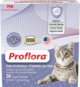Proflora Cats probiotics powder packet for easy daily gut health support