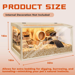 PROLEE cage acrylic bottom sheet for moisture control and easy cleaning
