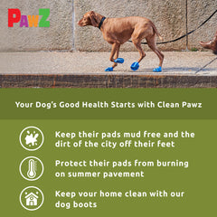 Natural rubber outsole of Protex PawZ boots provides reliable anti-slip traction.