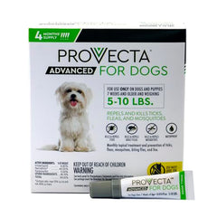 Provecta Advanced closeup highlights repelling and killing ticks, fleas, and mosquitoes
