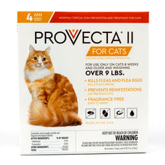 PROVECTA cat flea tick topical application for large cats provides monthly protection