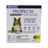 PROVECTA packaging shows a four-month flea and tick protection supply.