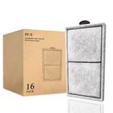 Pryitier PF-S 16-pack cartridges for Top Fin PF10, promoting clean water.
