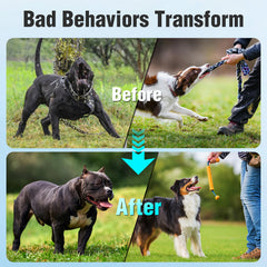 PSITUGE hands-free rechargeable bark deterrent for convenient training