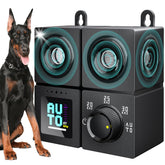 PSITUGE ultrasonic bark deterrent front view for humane training and quiet homes