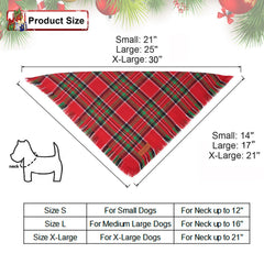 PTDECOR 3-size option small neck up to 12 inches for tiny pups.