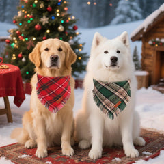 PTDECOR dog bandana premium cotton soft double-layer for all-day comfort.
