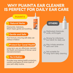 PUAINTA ear cleaner bottle front highlighting packaging