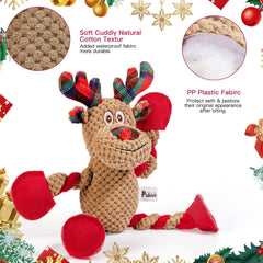 Pubialo toy with reinforced stitching for long-lasting fetch and tug sessions.