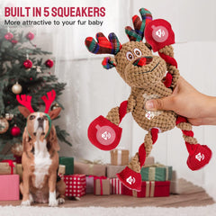 Pubialo squeaker toy engages dogs with built-in sound during play.