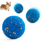 Pubialo Interactive Dog Ball shell close-up showing durable, chew-resistant design.