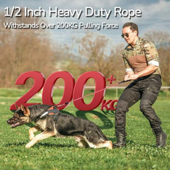 Pudiwind leash with 360° clip rotation reduces twist for smoother strong-dog walking