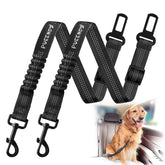 PUEENOD dog seatbelt with swivel-snap for secure travel and smooth movement