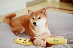 Puffy Crew 8in toy suits small to medium dogs for cuddly play and carry