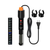 PULACO 50W heater with 7.2-inch length for stable warmth in small tanks.