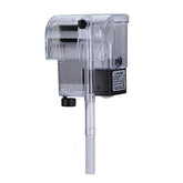 Pulaco Ultra Quiet Hang-On Filter shows quick setup for small tanks and easy maintenance.