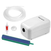 Pulaco Ultra Quiet Mini Air Pump front view highlighting compact size for small tanks