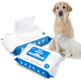 PUMBLER dog wipes two-pack box image; quick on-the-go cleaning for muddy paws