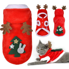 Puoyis easy-wear dog costume with buckle or pullover design.
