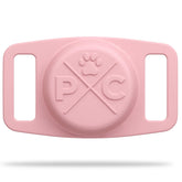 Pup Culture AirTag case collar holder on dog collar enables secure real-time tracking
