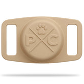 Pup Culture AirTag Dog Collar Holder closeup showing durable silicone